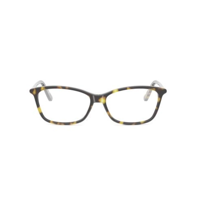 Óculos de Grau Christian Dior MiniCD O B8I CD50136I_54052 Acetato Marrom Mesclado 2