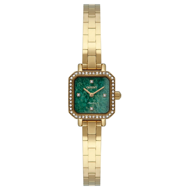 Relógio Orient Mini Feminino - LGSS0073 E1KX Verde 1