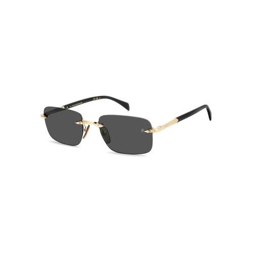 Óculos de Sol David Beckham DB 1195/S RHL 57IR S Metal Dourado com lentes na cor Cinza