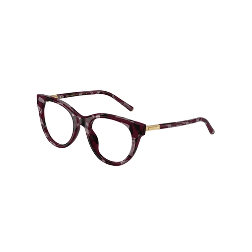 Óculos de Grau Dolce & Gabbana 0DG3433 3464 53 Acetato Roxo Mesclado