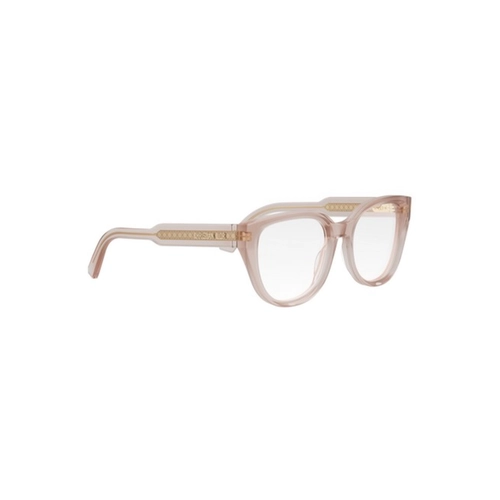 Óculos de Grau Christian Dior DiorPrismeO B1I CD50107I_52072 Acetato Rosa Transparente