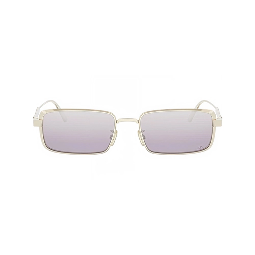 Óculos de Sol Christian Dior DiorCannage S2U CD40210U_5532Y Metal Dourado com lentes na cor Rosa