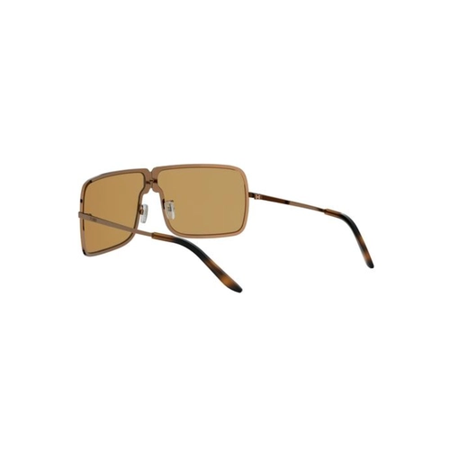 Óculos de Sol Fendi FE40195U_6745E Metal Bronze com lentes na cor Marrom
