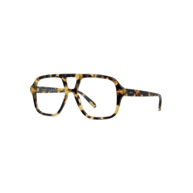Óculos de Grau Loewe LW50097I_54056 Acetato Amarelo Mesclado 1