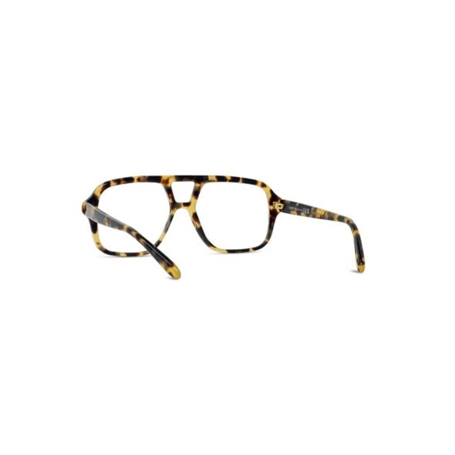 Óculos de Grau Loewe LW50097I_54056 Acetato Amarelo Mesclado 5