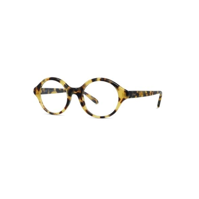 Óculos de Grau Loewe LW50098I_50056 Acetato Amarelo Mesclado 1