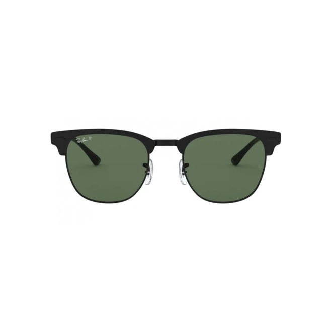 Óculos de Sol Ray-Ban 0RB3716 186/5851 Metal Preto Fosco com lente na cor Verde Polarizado 2