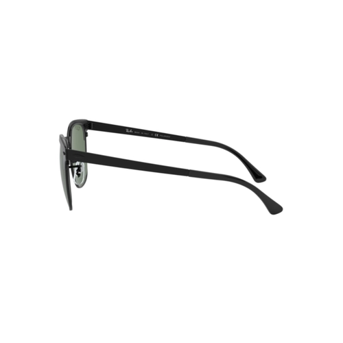 Óculos de Sol Ray-Ban 0RB3716 186/5851 Metal Preto Fosco com lente na cor Verde Polarizado