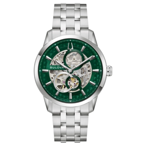 Relógio Bulova Classic Sutton Automático - 96A329 Verde