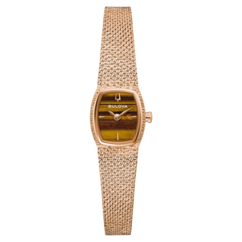 Relógio Bulova Classic Goddess of Time - 97L185 Olho de tigre