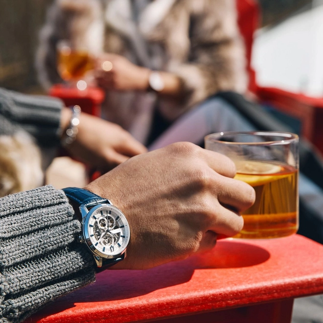 Relógio Bulova Classic Sutton Automático - 96A330 Prata 2
