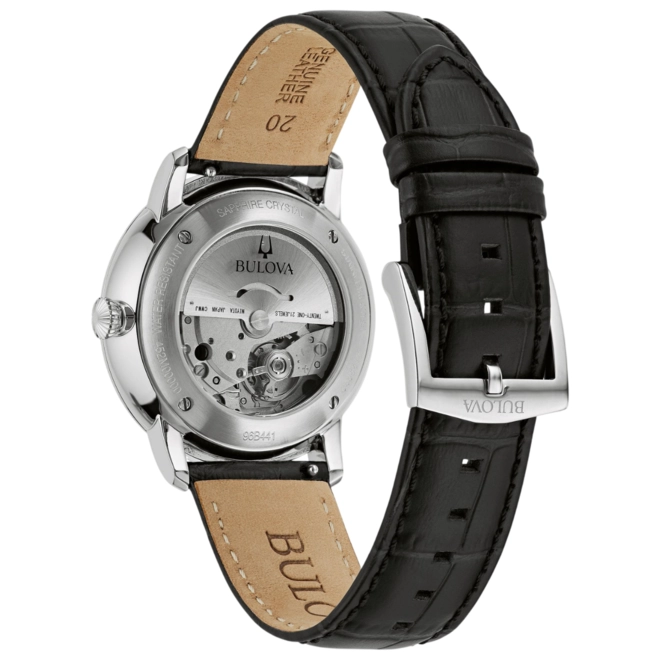 Relógio Bulova Classic Hudson Automático - 96B441 Preto 4