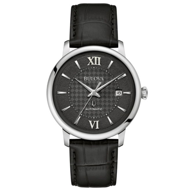 Relógio Bulova Classic Hudson Automático - 96B441 Preto 1