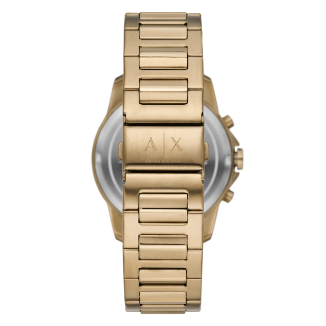 Relógio Armani Exchange A|X Banks Cronógrafo - AX1739B1 C1KX Dourado 4