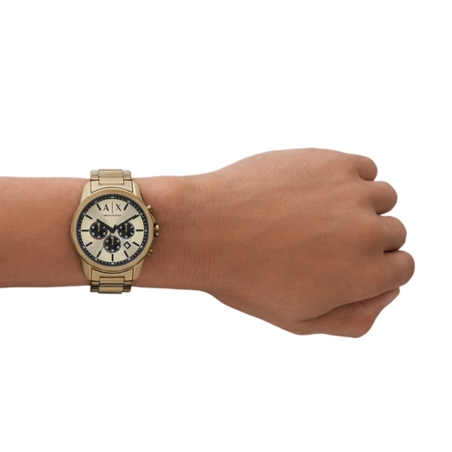 Relógio Armani Exchange A|X Banks Cronógrafo - AX1739B1 C1KX Dourado