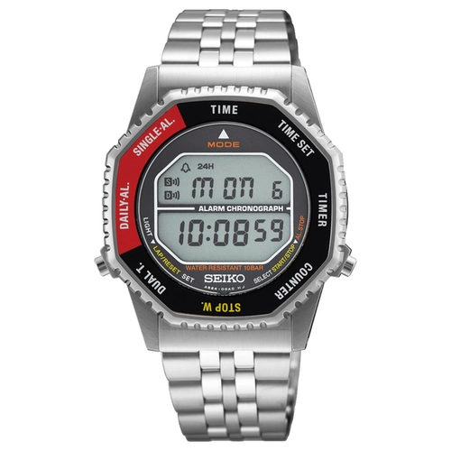 Relógio Seiko Digital Rotocall - SMGG19B1 BXSX Vermelho