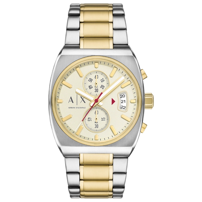 Relógio Armani Exchange A|X Oliver Cronógrafo - AX2821B1 FISK Dois Tons 1