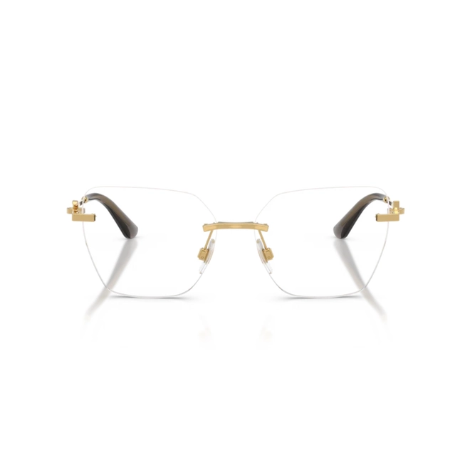 Óculos de Grau Dolce & Gabbana 0DG1363 02 56 Metal Dourado 2
