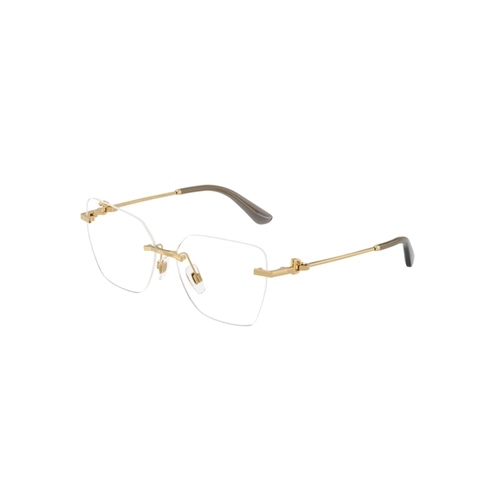 Óculos de Grau Dolce & Gabbana 0DG1363 02 56 Metal Dourado