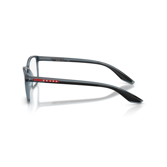 Óculos de Grau Prada Linea Rossa 0PS 07RV CZH1O155 Acetato Azul Transparente 3