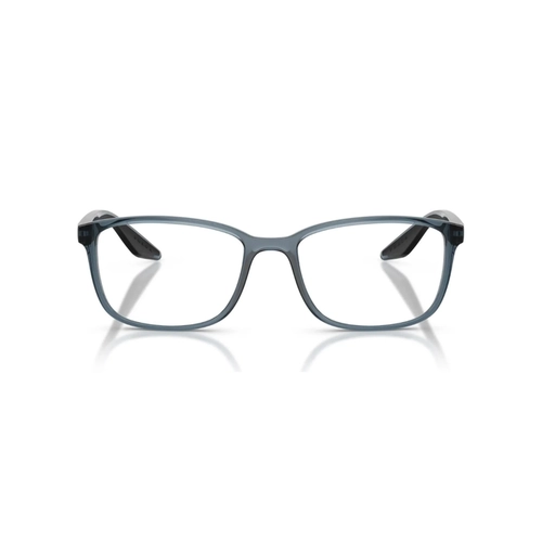 Óculos de Grau Prada Linea Rossa 0PS 07RV CZH1O155 Acetato Azul Transparente