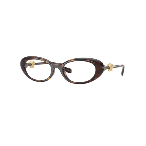 Óculos de Grau Versace 0VE3381U 108 52 Acetato Marrom Mesclado