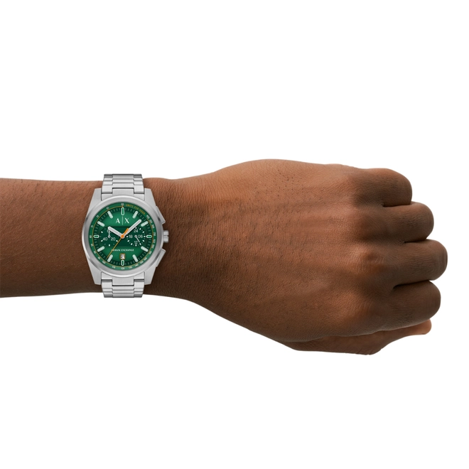 Relógio Armani Exchange A|X Parker Cronógrafo - AX2862B1 E1SX Verde 2