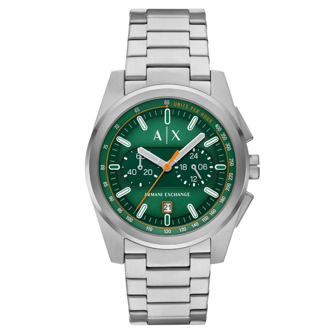 Relógio Armani Exchange A|X Parker Cronógrafo - AX2862B1 E1SX Verde 1
