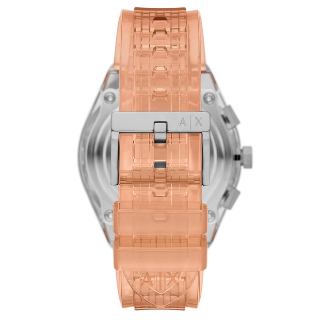 Relógio Armani Exchange A|X Cronógrafo - AX4164B1 G1OX Laranja 4