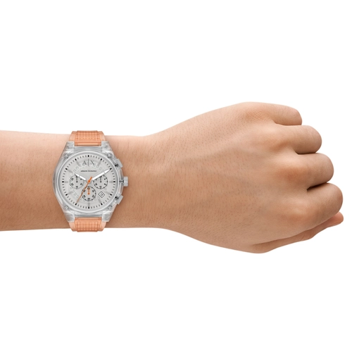 Relógio Armani Exchange A|X Cronógrafo - AX4164B1 G1OX Laranja