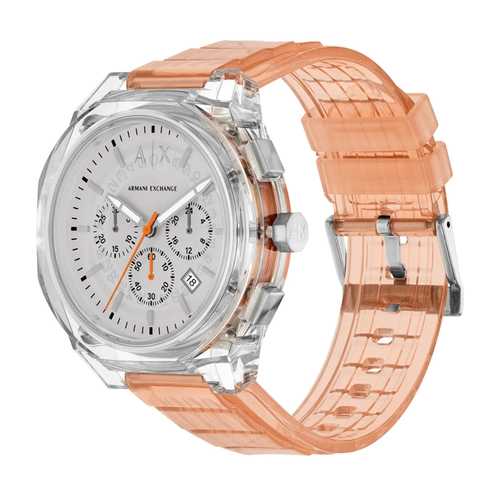 Relógio Armani Exchange A|X Cronógrafo - AX4164B1 G1OX Laranja