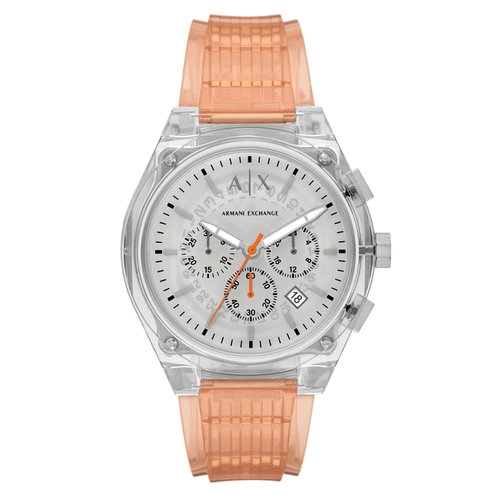 Relógio Armani Exchange A|X Cronógrafo - AX4164B1 G1OX Laranja