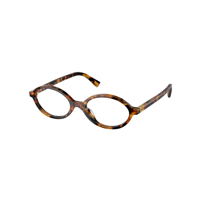 Óculos de Grau Miu Miu 0MU 01XV 19P1O150 Acetato Marrom Mesclado 1