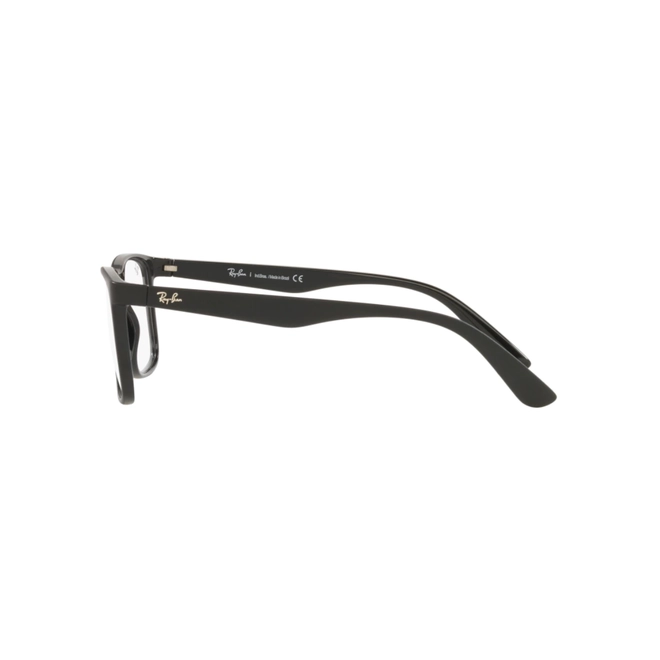 Óculos de Grau Ray-Ban 0RX7203L 8164 56 Acetato Preto Fosco 3