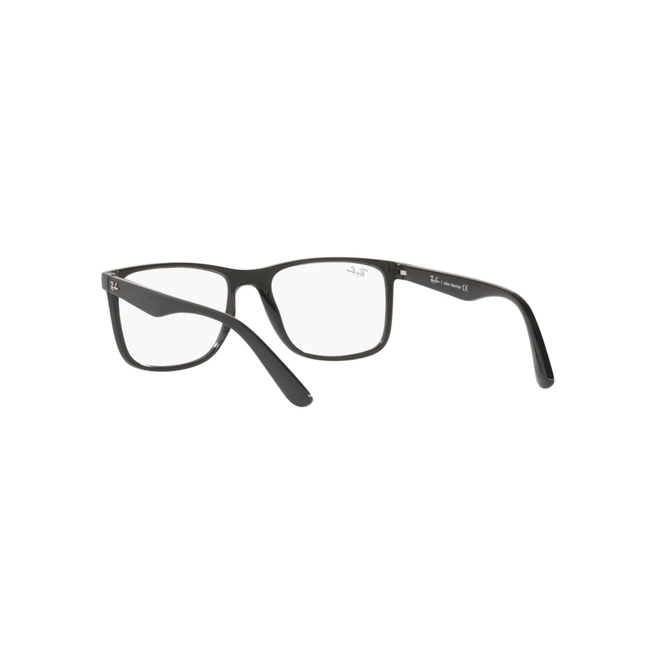 Óculos de Grau Ray-Ban 0RX7203L 8164 56 Acetato Preto Fosco 4