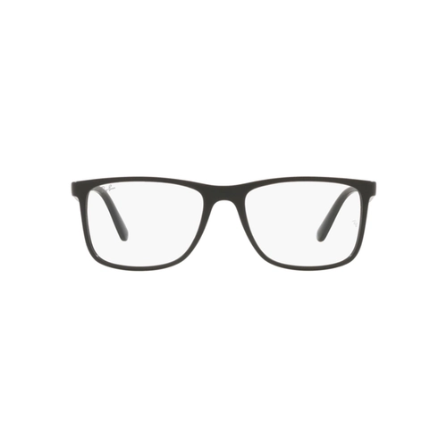 Óculos de Grau Ray-Ban 0RX7203L 8164 56 Acetato Preto Fosco