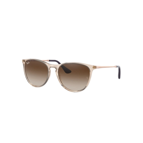 Óculos de Sol Ray-Ban Junior Erika Infantil 0RJ9060S 71081350 Acetato Marrom Transparente com lentes na cor Marrom Degradê