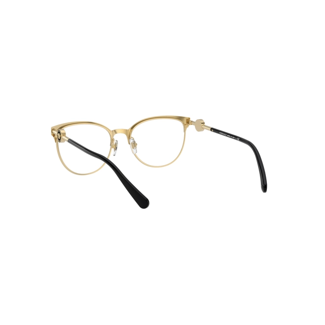 Óculos de Grau Versace 0VE1271 1433 54 Metal Preto e Dourado 5