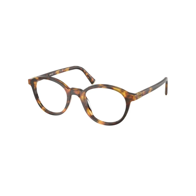 Óculos de Grau Miu Miu 0MU 02WV 14L1O150 Acetato Marrom Mesclado 1