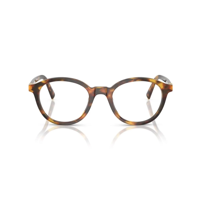Óculos de Grau Miu Miu 0MU 02WV 14L1O150 Acetato Marrom Mesclado 2
