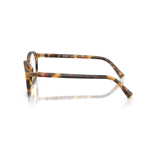 Óculos de Grau Miu Miu 0MU 02WV 14L1O150 Acetato Marrom Mesclado