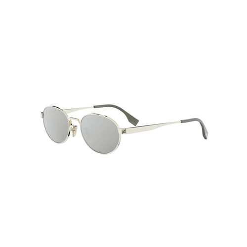 Óculos de Sol Fendi FE40180U_5532G Metal Dourado com lentes na cor Cinza