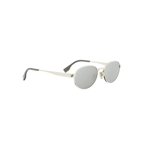 Óculos de Sol Fendi FE40180U_5532G Metal Dourado com lentes na cor Cinza