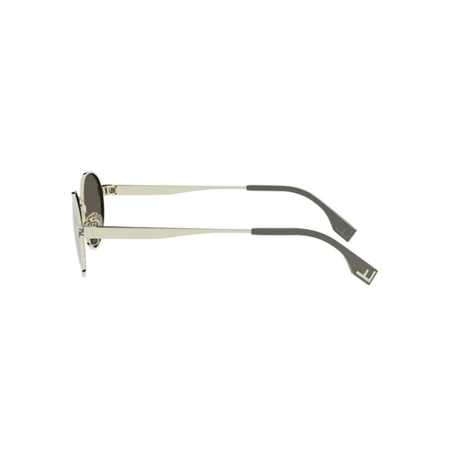 Óculos de Sol Fendi FE40180U_5532G Metal Dourado com lentes na cor Cinza