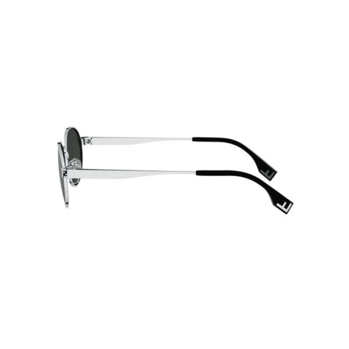 Óculos de Sol Fendi FE40180U_5516C Metal Prata com lentes na cor Cinza