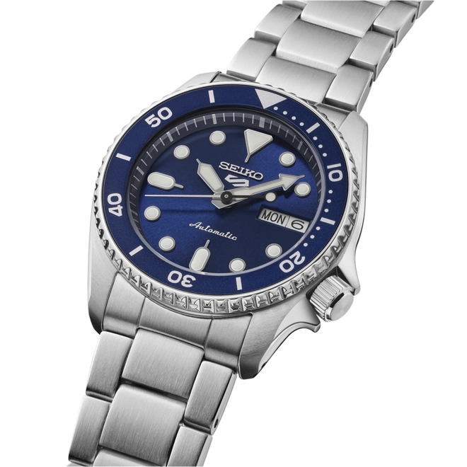 Relógio Seiko 5 Sports SKX Series Reduced - SRPL77B1 D1SX Azul 3