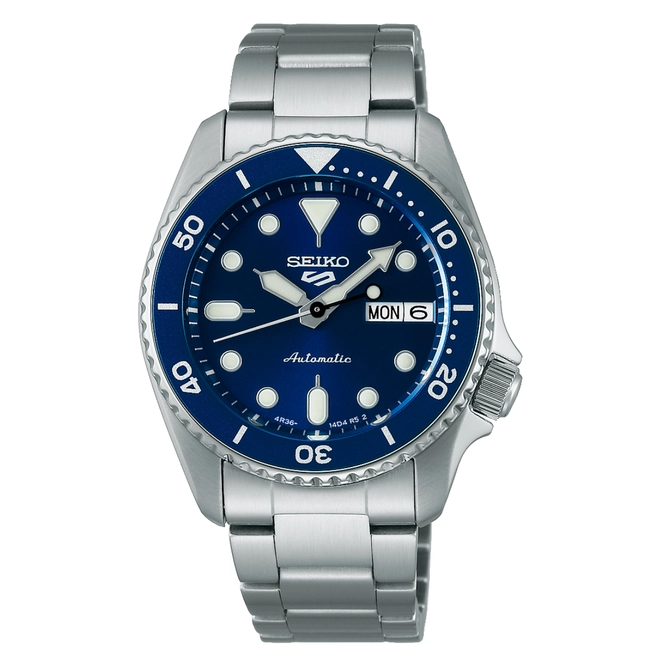 Relógio Seiko 5 Sports SKX Series Reduced - SRPL77B1 D1SX Azul 1