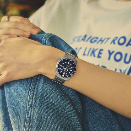 Relógio Seiko 5 Sports SKX Series Reduced - SRPL77B1 D1SX Azul
