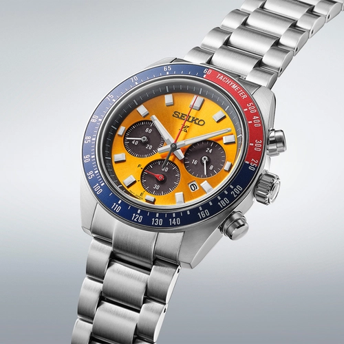 Relógio Seiko Prospex Speedtimer Pogue Solar - SSC947B1 O1SX Laranja