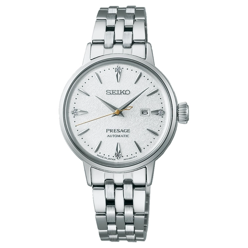 Relógio Seiko Presage Cocktail Time Feminino - SRE017J1 B1SX Prata